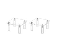 Agwuoetr 2 Pcs Acrylic Cosmetic Jewelry Display Stand Jewelry Display Stand Cosmetic Display Stand