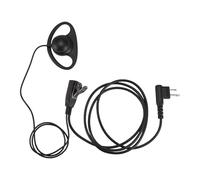 Agwuoetr 2 Pin Advanced D Shape Clip-Ear Ptt Headset Earpiece Mic 2 Way Radios GP88S GP300 GP68 GP2000 GP88 GP3188 CP040 CP1200 A8 A6 A10 A12
