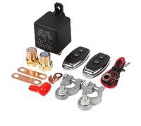 Agwuoetr 200A 12V Battery Relay Switch Dual Remote Car Battery Disconnect Relay Anti-Theft Battery Shut Off Switch Easy Install Easy to Use