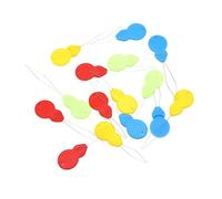 Agwuoetr 200Pcs Needle Threading Tools Colorful Plastic Tail Threaders Thread Guide Sewing Machine DIY Embroidery Tools Yellow & Blue & Green & Red
