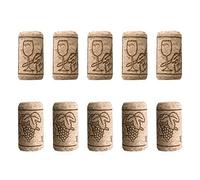 Agwuoetr 200Pcs Wine Cork Sealing Wine Cork Wine Bottle Stopper Bar Tool Bottle Closure Wooden Sealing Cover
