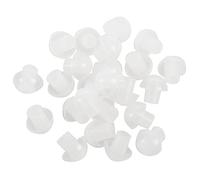 Agwuoetr 20pcs Silicone In-Ear Earbuds Mushroom Eartip Ear Bud For Radio Earpiece Headset