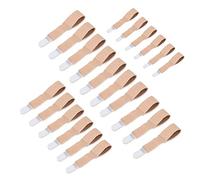 Agwuoetr 20Pcs Toe Finger Straightener Bandage Toe Separator Splint Wraps Foot Care Supplies Tool