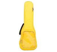 Agwuoetr 23 Inch Oxford Cloth Transparent Side Pocket Ukulele Bag Portable Guitar Backpack