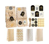 Agwuoetr 24 Pack Sack Pouch Wedding Invitation Greeting Cards Paper Gift Bag Birthday