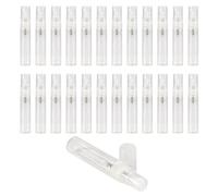 Agwuoetr 25Pcs Mini 5Ml Glass Refillable Travel Perfume Empty Bottle Atomizer Pump
