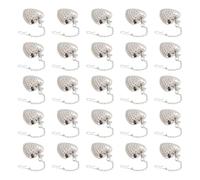 Agwuoetr 25Pcs Tea Strainer Stainless Steel Tea Ball Infuser Loose,Extended Chain Hook for Seasonings Cup Bottle Favors