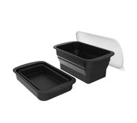 Agwuoetr 2PC Ice Block Mold Extra Large for Ice Bath Cold Plunge Tub Chiller Cooler Stackable SiliconeMold Ice Tray Easy to Use,A