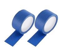 Agwuoetr 2Pcs Blue Painters Tape 2 Inches Wide,Removable Masking Tape, for House Decoration, 3D Printer, Calligraphy and Painting