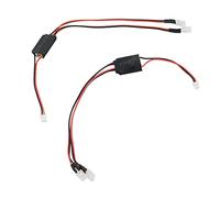 Agwuoetr 2Pcs Headlight LED Light for HBX 16889 16889A 16890 16890A SG1601 SG1602 1/16 RC Car Upgrade Parts