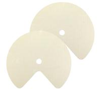 Agwuoetr 2Pcs Lazy Shelf Liner Circle Kitchen Liners Non Adhesive Cabinet Liners Non Slip Fridge Mats for Drawer Pantry 31Inch-A