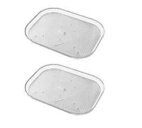Agwuoetr 2Pcs Plastics Turntable Storage Rack Is Suitable For Refrigerators, Kitchens, Cabinets, Dining Tables And Refrigerators