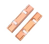 Agwuoetr 2Pcs Pure Copper RAM Heatsink Radiator for Ram Memory Cooler Cooling Heat Sink Desktop Memory Radiator DDR2 DDR3 DDR4