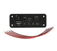 Agwuoetr 2X3W Amplifier DC 5V MP3 WMA Wireless Bluetooth 5.0 Decoder Board Audio Module USB FM TF Record Radio AUX Input for Car