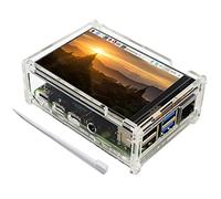 Agwuoetr 3.5 Inch Contact Display Screen Acrylic Shell with Contact Pen 320X480 Resolution for 3B+