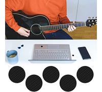 Agwuoetr 30 Pack Guitar Picks Non-Slip Grips Self Adhesive Guitar Picks Grips for Guitar Bass Ukulele Mandolin Banjo(Only Grips)
