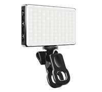 Agwuoetr 3000Mah 120 LED Rechargeable Phone Light Clip 3 Modes Brightness Ring Light Fit For Phone,Camera,Laptop