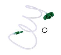 Agwuoetr 30CC-50CC Plastic Transparent Air Tubing Glue Dispenser Syringe Adapter