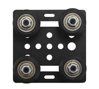 Agwuoetr 3D Printer Aluminum 2020 V-Slot Plate Slide for Profiles V-Slot Five Roulette