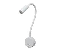 Agwuoetr 3W Wall Mounted Reading Light Flexible Gooseneck LED Sconce Lamp for Bedroom, Office, Workbench, Studio Reading Lamp Easy to Use