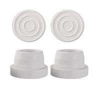 Agwuoetr 4 Pack Pool Ladder Rubber Stopper Bumpers,for 1.90Inch Ladder Tubing for Protect Swimming Pool Liner,Ladder Foot Cover