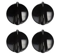 Agwuoetr 4 Pcs Burner Control Knob, Range Knobs Gas Stove Black Range/Stove/Cooktop/Ovens WB03T10236