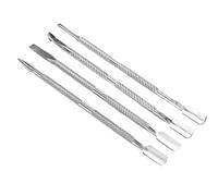 Agwuoetr 4 Pcs Manicure Manicure Tool Steel Push 4 Piece Set Nail Care Manicure Pedicure