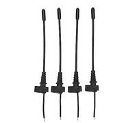 Agwuoetr 4 Pcs Microphone Antenna Suitable for EW100G2/100G3 Wireless Microphone Bodypack Repair Mic Part Replace
