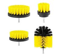 Agwuoetr 4-Piece Electric Cleaning Brush Head Kit Multi-Functional Ceramic Tile Space Car Hub No Dead Angle Home Cleaning Tools Easy To Replace