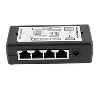 Agwuoetr 4 Port Poe Injector Poe Power Adapter Ethernet Power Supply Pin 4,5(+)/7,8(-) Input Dc12V-Dc48V for Ip Camera