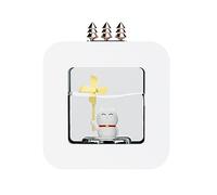 Agwuoetr 400Ml Portable Cute Cartoon Air Humidifier Aromatherapy Essential Oil Diffuser + Atmosphere LED Light For Home White