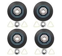 Agwuoetr 4Pack W10314173 Dryer Drum Roller Replacement for Dryer Compatible with WPW10314173 Roller Drum Support Kit Dryer Replacement Parts Accessories