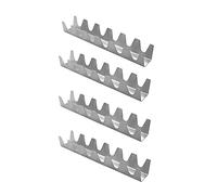 Agwuoetr 4Pc Taco Holder Shell Baking Food Rack Stainless Steel for Dishwasher Oven Grill