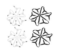 Agwuoetr 4Pcs Bed Sheet Holder Sheet Fixed Device Adjustable Elastic 12 Clips to Fix Mattress Cover Blanket Clips to Fix Non-Slip Straps