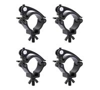 Agwuoetr 4pcs/Lot Alumimun Alloy Stage Lights Clamp Hanger Hooks Bracket Heavy Duty Hook Theatre Lighting