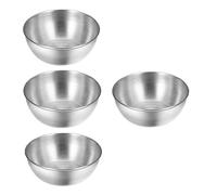 Agwuoetr 4Piece Sauce Cups Sauce Bowls Dressing Container Small Bowls 130Ml /3.46Inch for Dipping,Seasoning Condiments