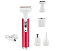 Agwuoetr 5 in 1 Body Hair Removal Epilator Armpit Hair Leg Hair Electric Shave Clipper Shaver Women