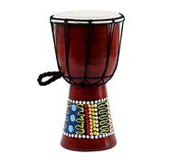 Agwuoetr 5 Inch Professional Good Sound Percussion Musical Instrument Hand Drum African Drum