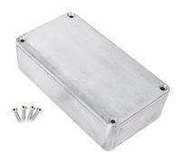 Agwuoetr 5 Pcs Guitar Effects Pedal Aluminum Stomp Box Enclosure for DIY Guitar Pedal Kit 1590B