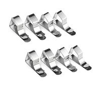 Agwuoetr 50Pcs Fix Clips Non-Slip Securing Holder Wedding Camping Promenade Table Cloth Cover