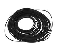 Agwuoetr 50PCS Universal Mix Cassette Tape Machine Belts Assorted Common Flat Rubber Belt for Recorders CD DVD Drive
