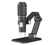 Agwuoetr 50X-1600X HD Wifi Digital Microscope Electronic Microscopes for Mobile Repair Adjustable Stand 8LED for Android/IOS