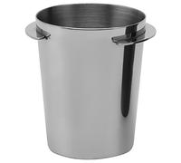 Agwuoetr 51Mm Coffee Dosing Cup Sniffing Mug for Espresso Machine Wear Stainless Steel Coffee Dosing Cup Silver