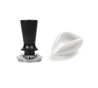 Agwuoetr 58mm Coffee Tamper Accessory Kit Adjustable Graduated 30Lb Espresso Spring Calibration Tamper Stainless Steel Flat Threaded Base