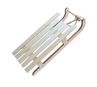 Agwuoetr 5Pcs Dining Table Decor Home Decor Wood Decor Wooden Sled Mini Wooden Christmas Adornments