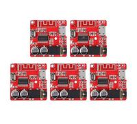 Agwuoetr 5Pcs MP3 Bluetooth 4.1 Amplifier Module Mini MP3 Lossless Decoder Board Car Speaker Amplifier Board WAV+APE+FLAC+MP3