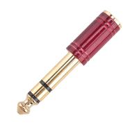 Agwuoetr 6.5mm 6.35mm 1/4inch Male to 3.5mm 1/8inch Female Jack Stereo Headphone AUX Cable Audio Adapter Plug For Guitar Plug Amplifier Jack Mix Earphones Speaker Handset MIC