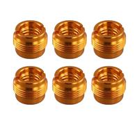 Agwuoetr 6 Pieces Female Threaded Nut Screw Adapters Microphone Clip Holder Nut Adapters for Mic Micphone Stand
