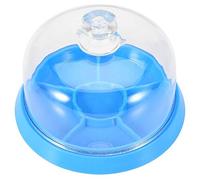 Agwuoetr 6 Slots Watch Dust Sheet Cover with Tray Watch Movement Repair Tool Jewelry Tools Spare Protector Watchmaker Repair Tool