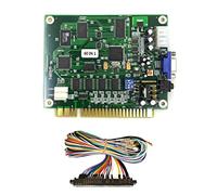 Agwuoetr 60 in 1 Arcade Game Board Multicade PCB Board with 28P Cable VGA Output for Jamma Arcade